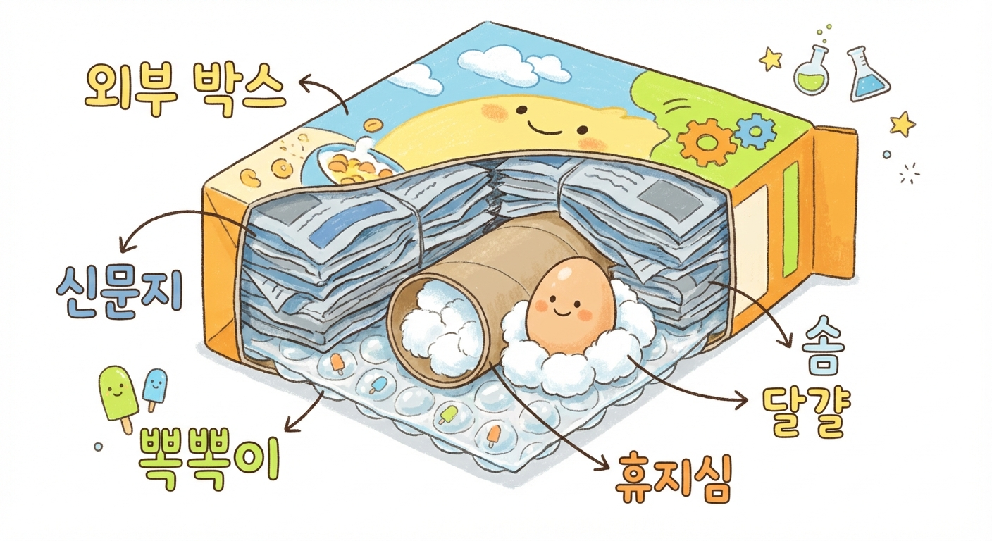 Box-in-Box 구조 단면도